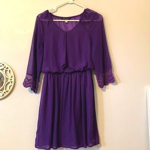 Violet dress